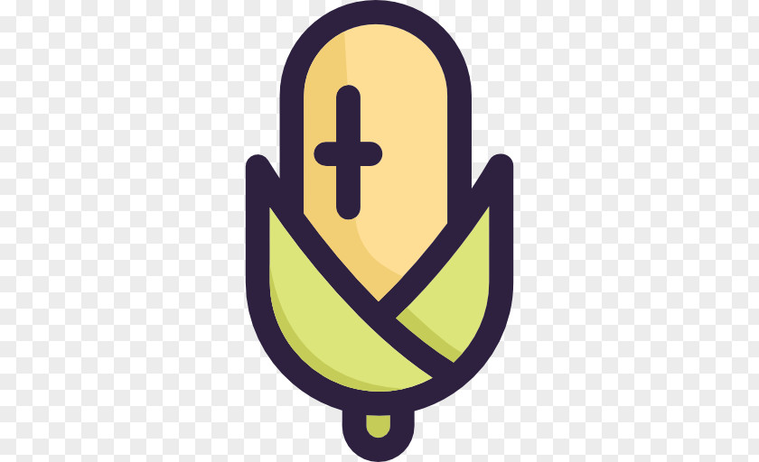 Corn Vegetarian Cuisine Organic Food Maize Icon PNG