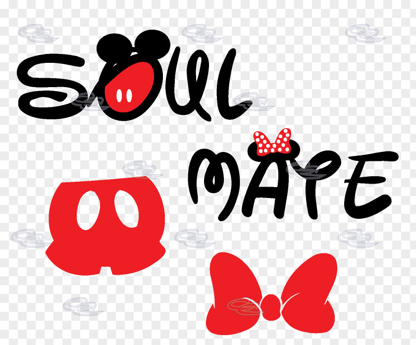 Mickey Minnie Mouse T-shirt Soulmate Mrs. PNG