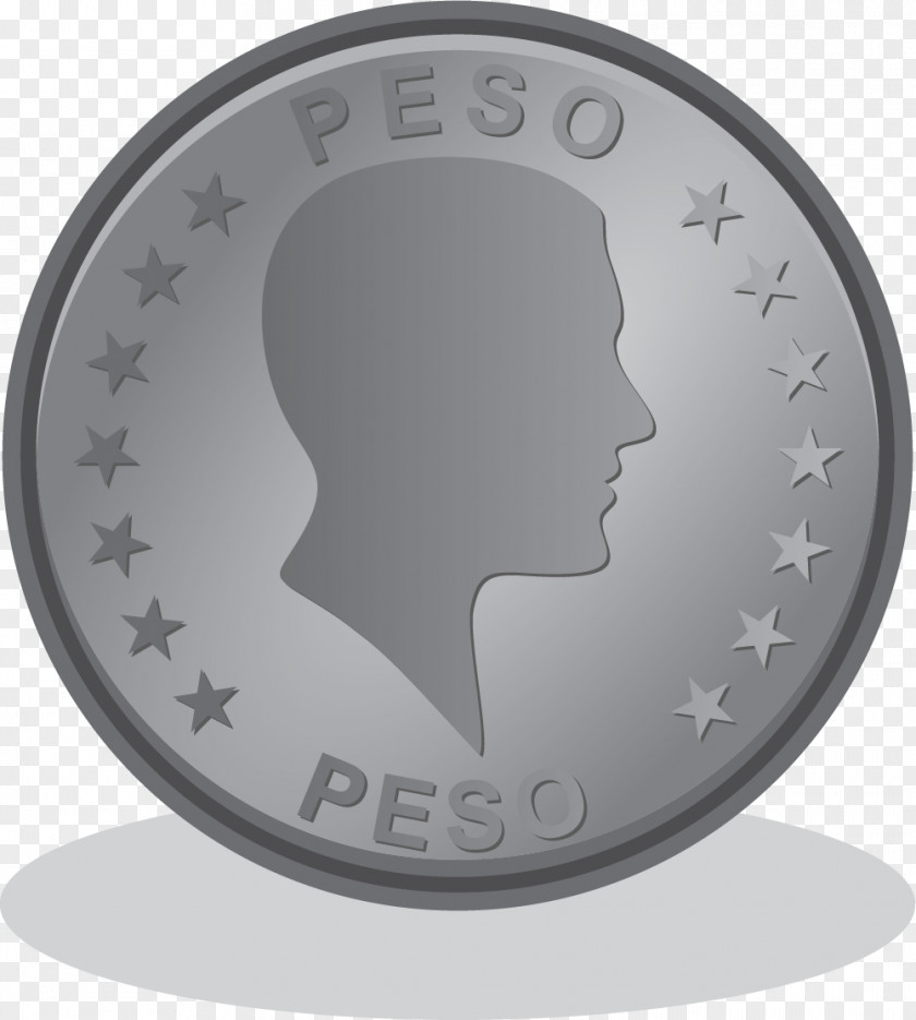 Silver Coin Currency Gold PNG