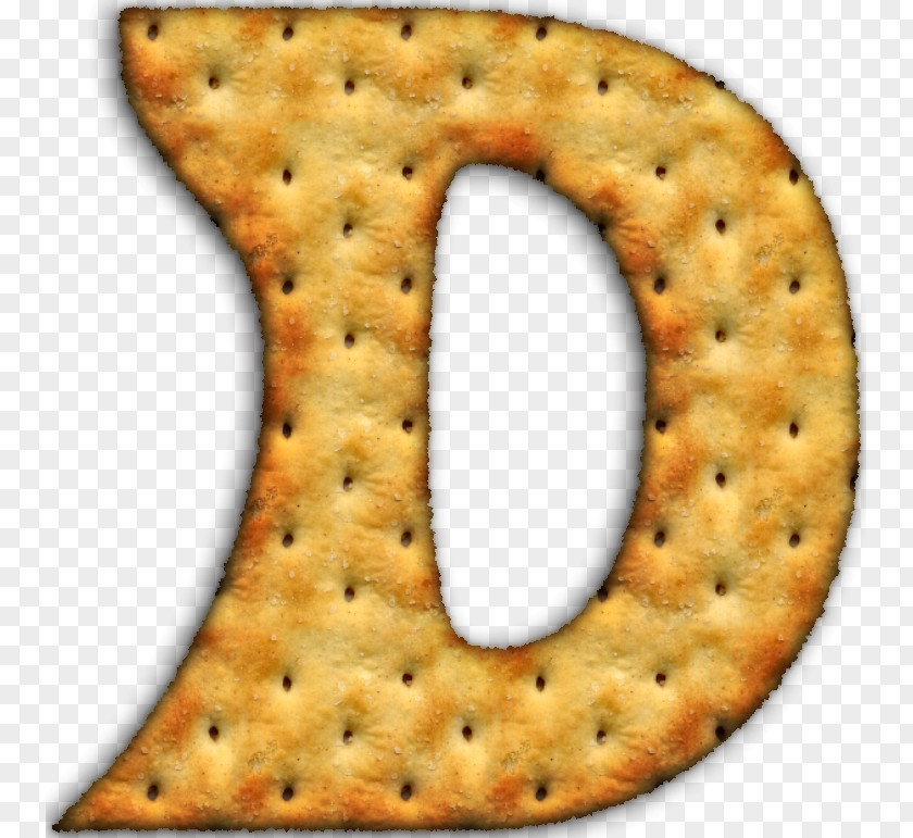 Biscuit Saltine Cracker Letter Alphabet PNG