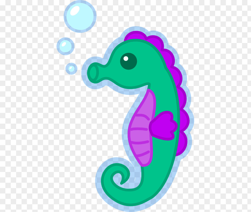 Cute Seahorse Transparent Cuteness Clip Art PNG