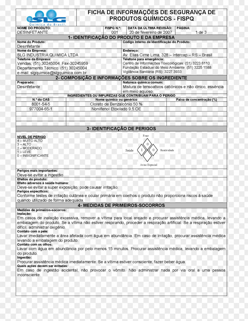 DESINFETANTE Parts Cleaning Document Safety Data Sheet Solvent In Chemical Reactions PNG