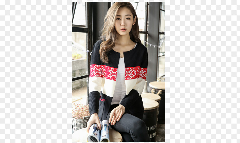 Họa Tiết Cardigan Blouse Neck Sleeve PNG