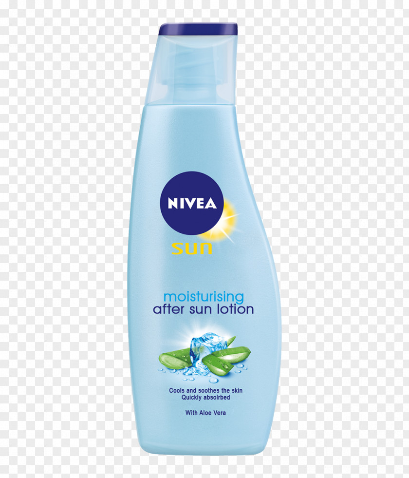 Sunscreen NIVEA Sun After Moisture Soothing Lotion After-sun PNG