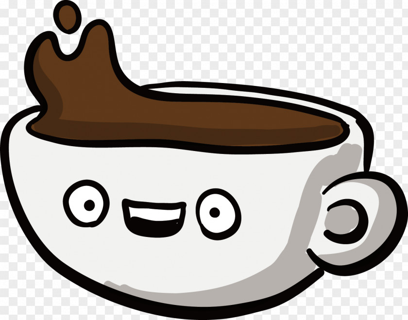 Tea Cup Vector Material Coffee Cafe PNG