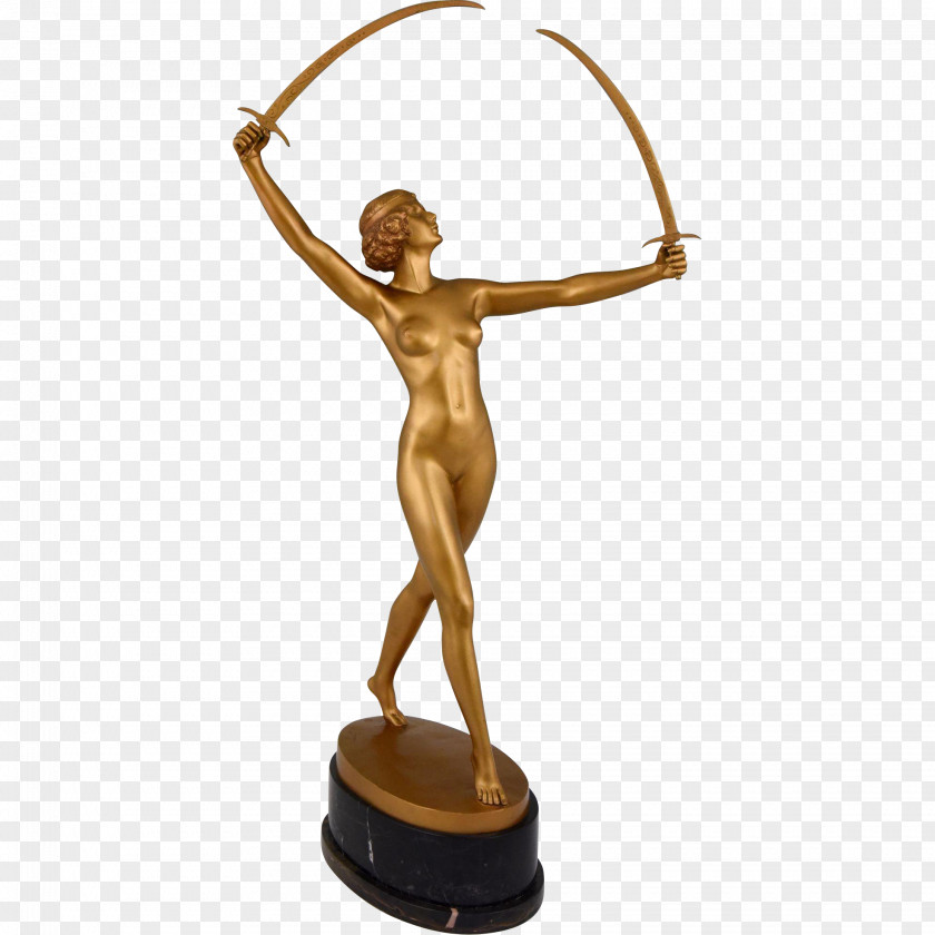 Bronze Sculpture Classical Material PNG