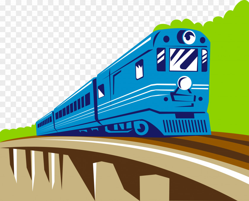 Driving The Train Rail Transport Locomotive Illustration PNG