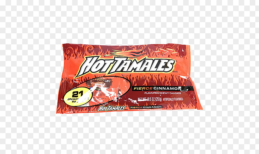 Fiery Concert Hot Tamales Chewing Gum Flavor Candy PNG