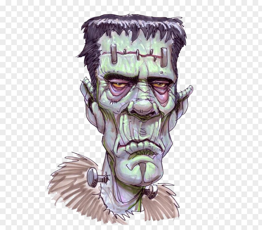 Frankenstein's Monster Victor Frankenstein Drawing Art PNG