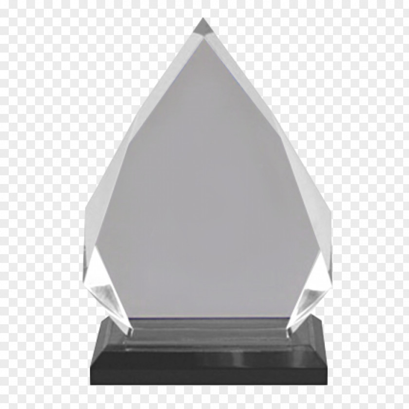 Glass Trophy Crystal Laser Engraving Advertising Paperweight Promotional Merchandise PNG