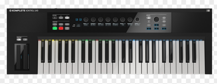 Musical Instruments Native Komplete Kontrol S49 MIDI Controllers S25 PNG
