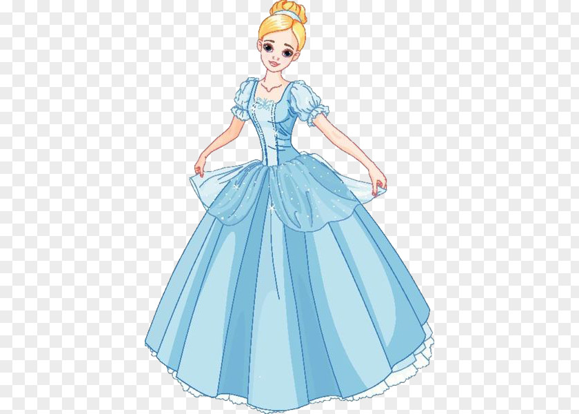 Put The Princess Skirt Gown Illustration PNG