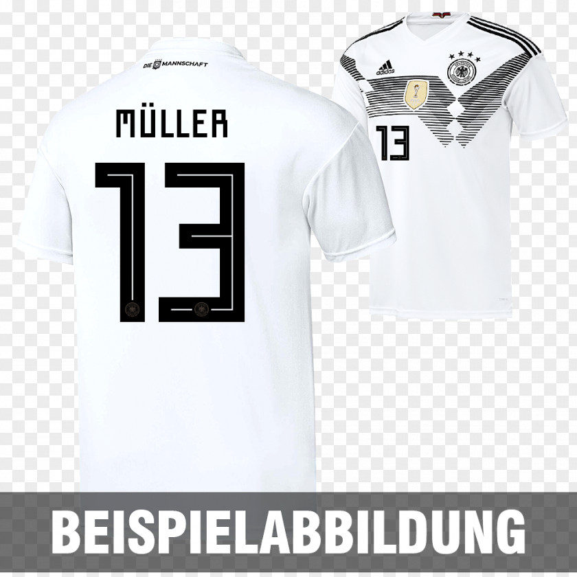 Adidas 2018 World Cup Germany National Football Team Pelipaita German Association Number PNG