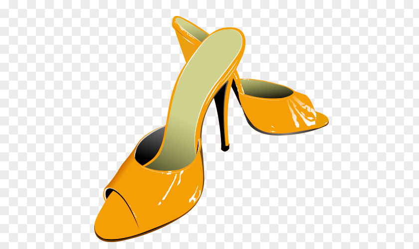 Cartoon High Heels High-heeled Footwear Drawing PNG