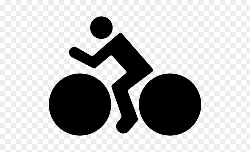 Cycling Silhouette PNG