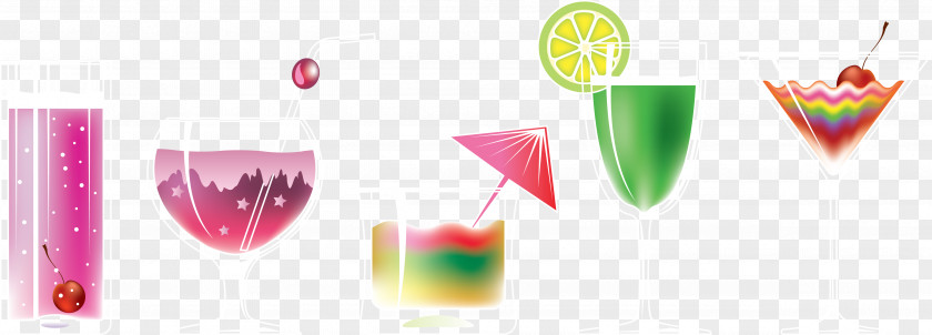 Fruit Juice Cocktail Drink Wine Glass Cup PNG