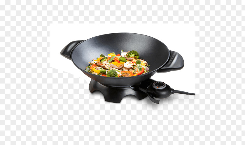 Kitchen Wok DOMO ELEKTRO Electricity Cookware PNG