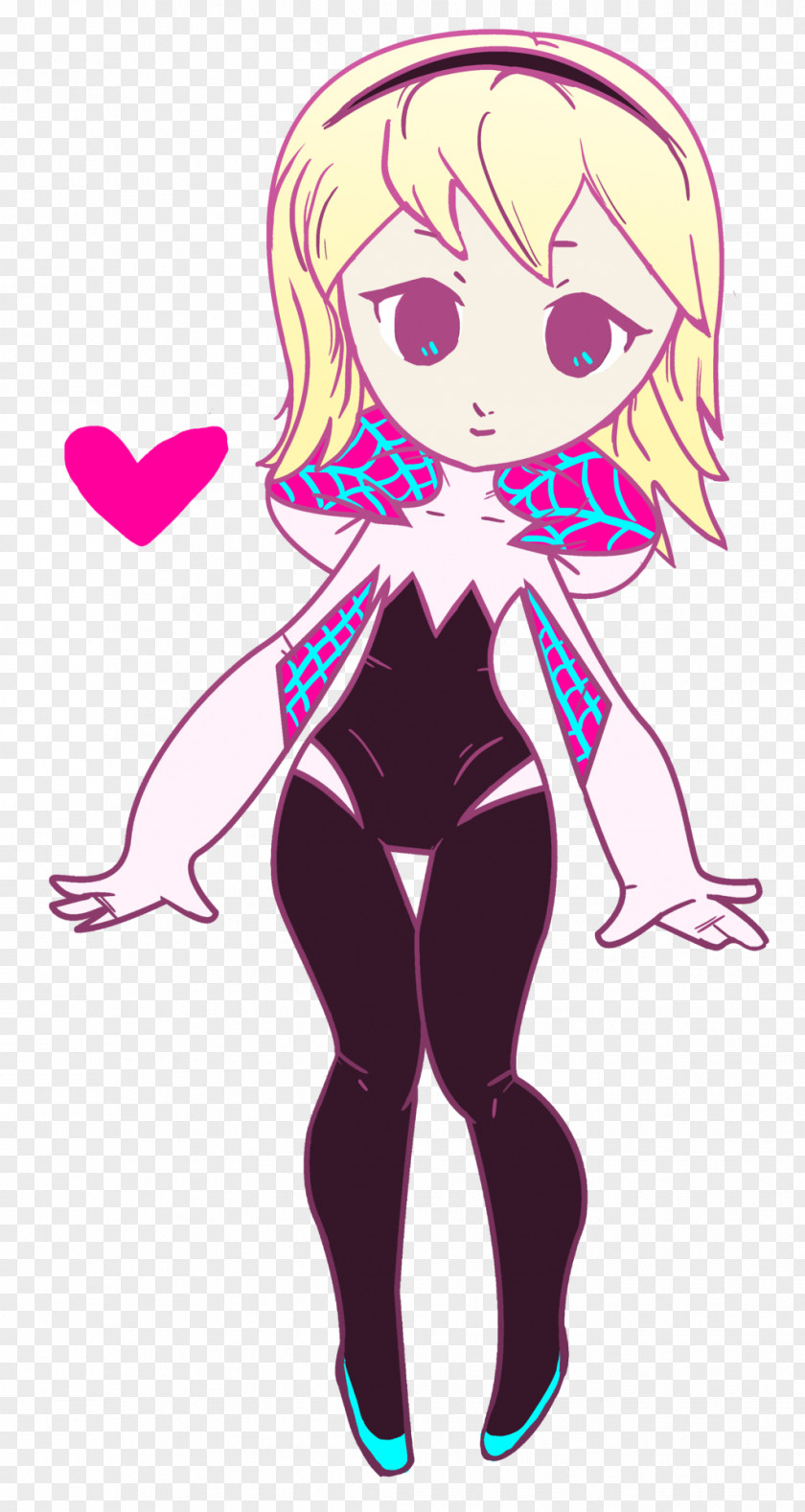 Spider Gwen Graphic Design Visual Arts Clip Art PNG