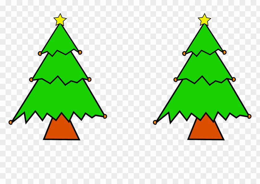Tree Paint Christmas Spruce Ornament Fir Clip Art PNG