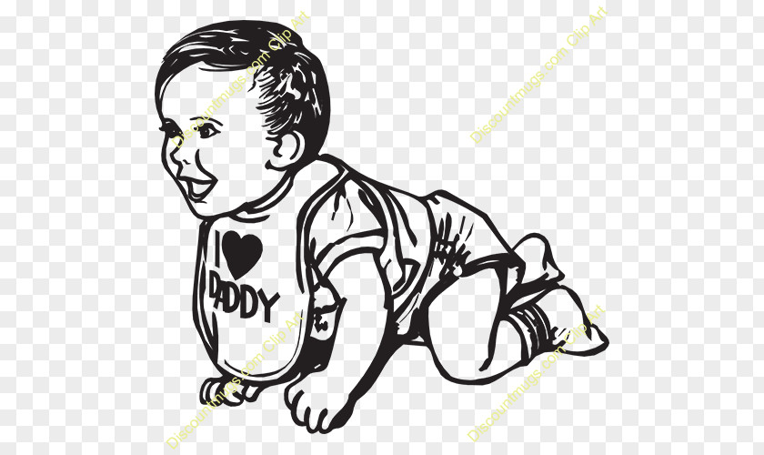 Child Clip Art Bib Infant Father PNG
