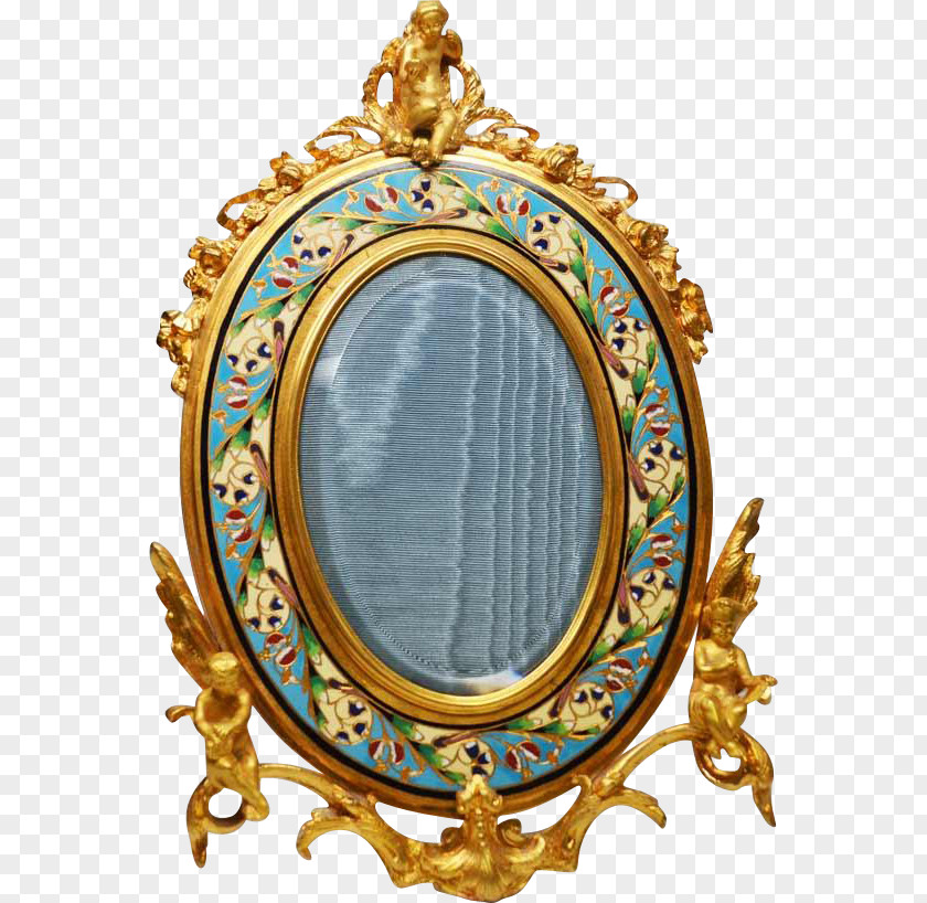 Napoleon Iii Locket Picture Frames Oval PNG