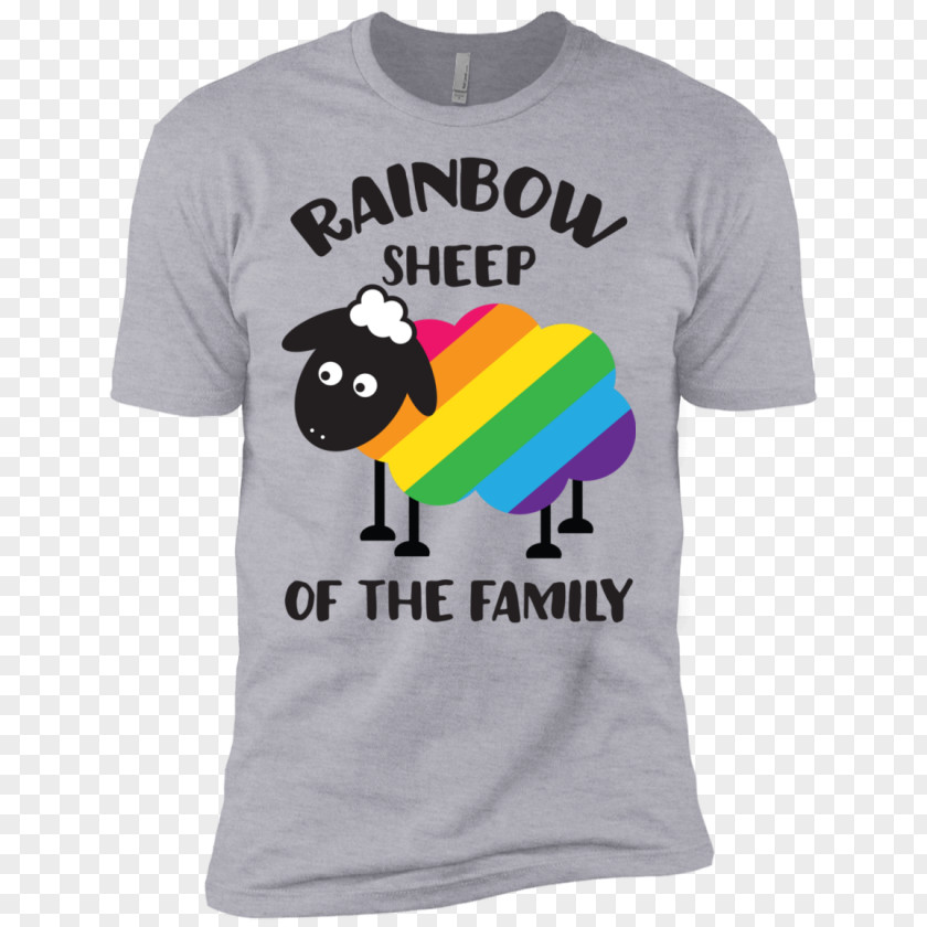 T-shirt Hoodie Sheep Rainbow Flag LGBT PNG