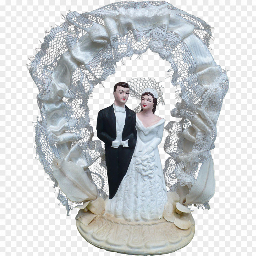 Bridegroom Bride Wedding Ceremony Supply Figurine Picture Frames Gown PNG
