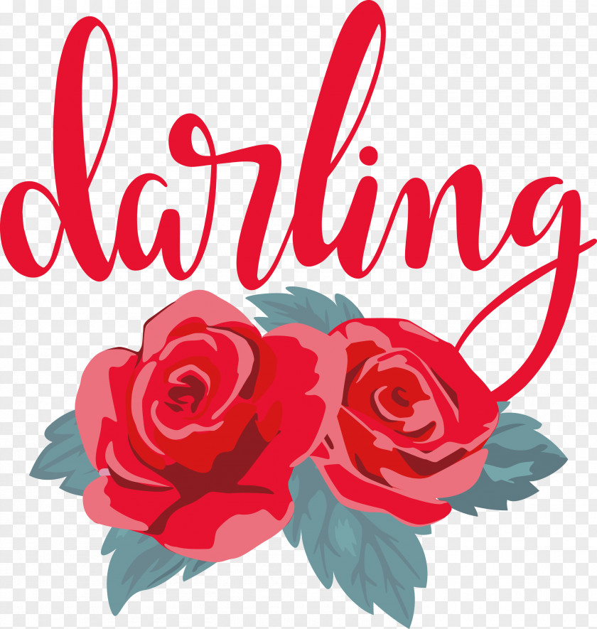 Darling Wedding PNG