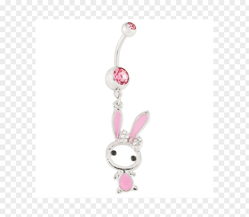 Jewellery Earring Pink M Body Toy PNG