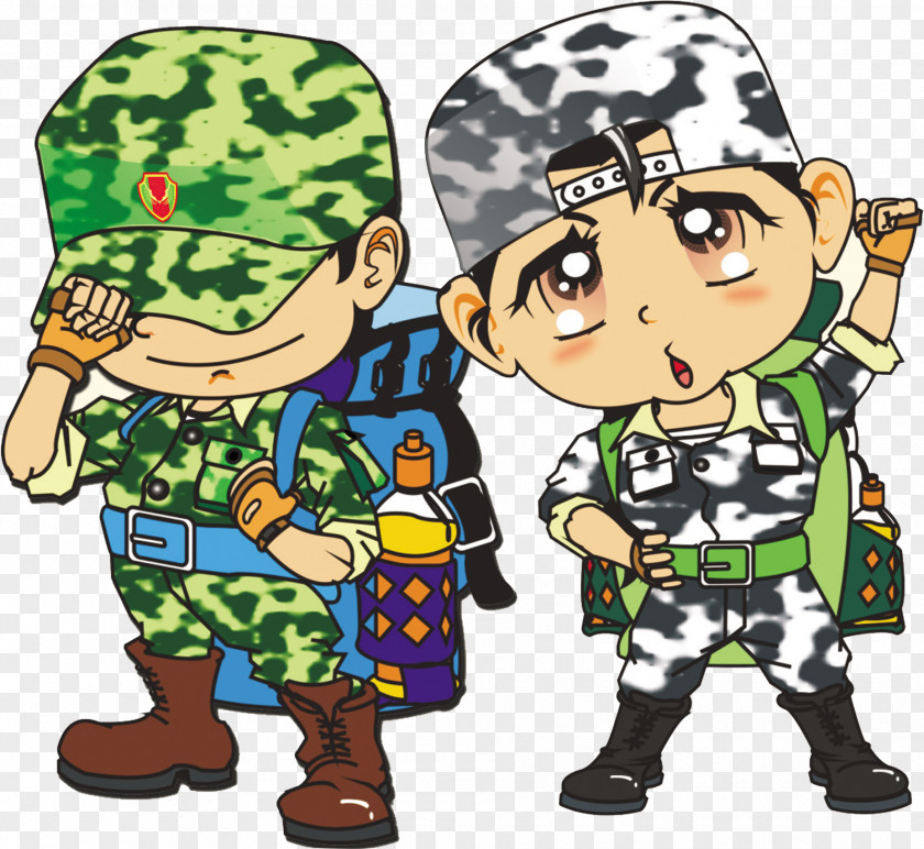 Military Training Summer Camp Child Cartoon U9999u6e2fu9752u5c11u5e74u519bu4e8bu590fu4ee4u8425 PNG