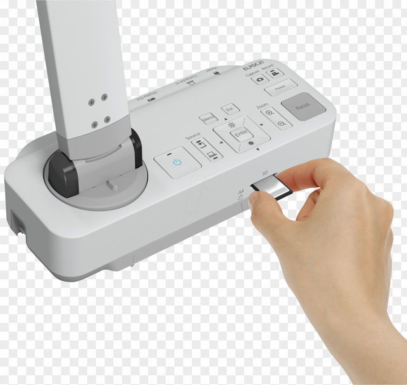 Projector Epson ELPDC21 Document Camera Cameras Visualiser ELPDC13 Hardware/Electronic DC-21 V12H758020 PNG