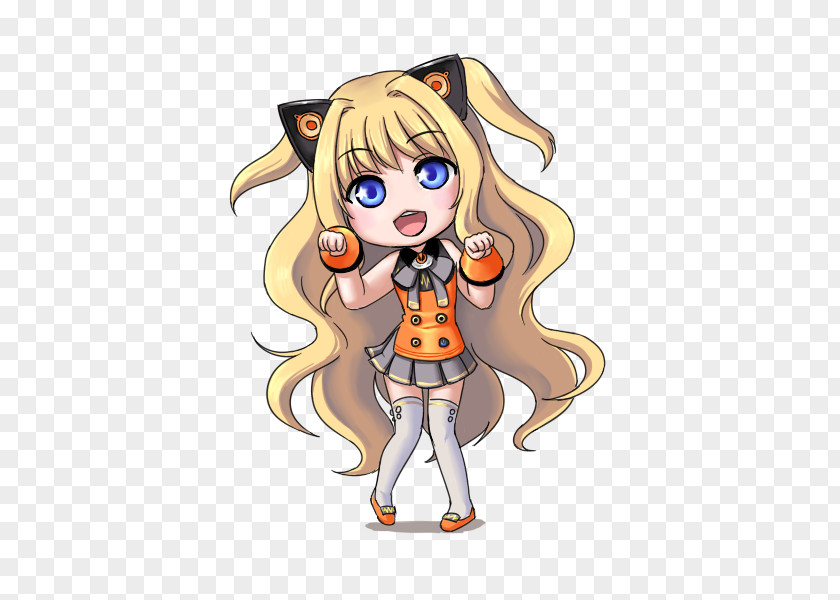 SeeU Vocaloid Cat-like Rendering PNG