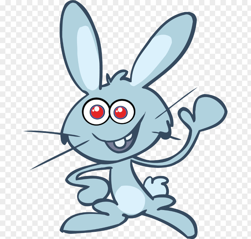 Zajaczek Domestic Rabbit Cartoon Clip Art PNG