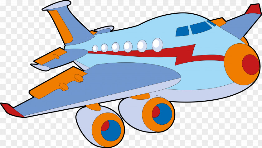 Airplane Air Transportation Cargo Aircraft PNG