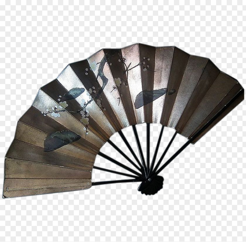 Hand Painted Fan Home Appliance PNG