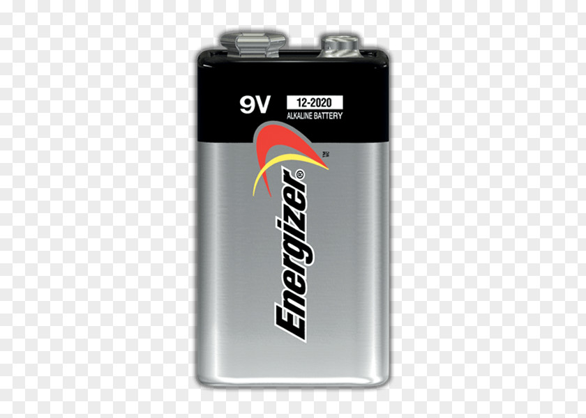 Nine-volt Battery Alkaline Electric Duracell PNG