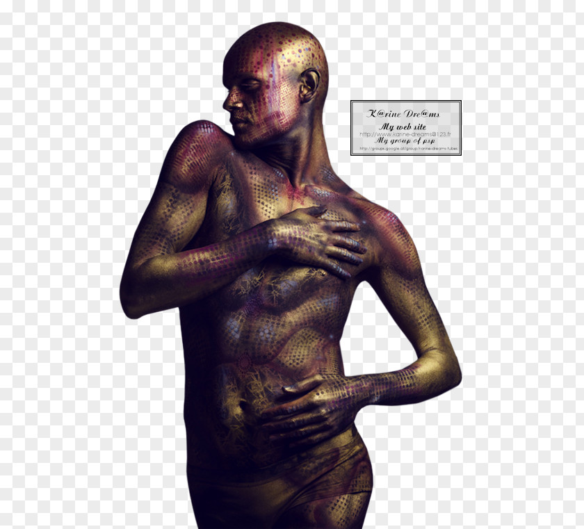 Painting Body Image Man PNG