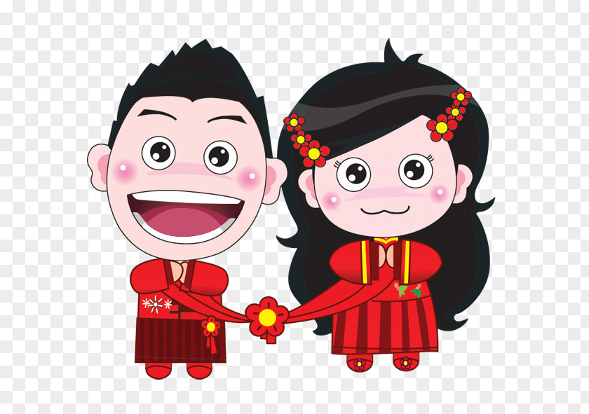 Wedding Doll Chinese Marriage Significant Other Clip Art PNG