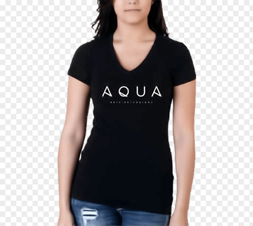 Aqua Hair Ringer T-shirt Clothing Dress PNG