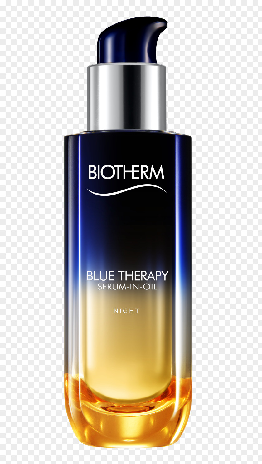 Biotherm Blue Therapy Serum-In-Oil Night Anti-aging Cream Serum In Oil 30ml Cosmetics Skin PNG