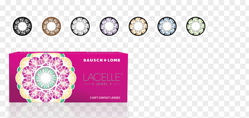 Colorful Shading Card Contact Lenses Bausch + Lomb Toric Lens Color PNG