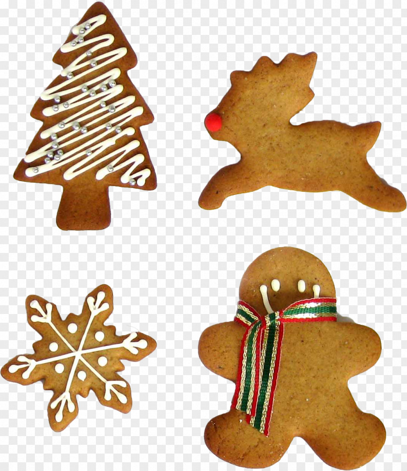 Cookie Christmas Cake Gingerbread Man PNG