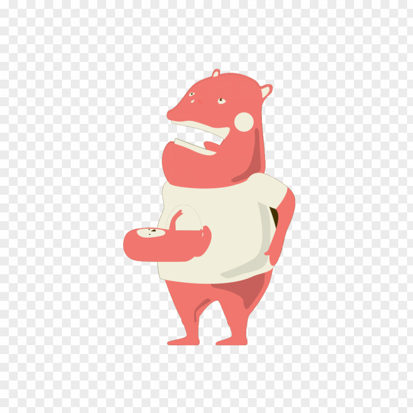 Hippo Cartoon Doll Emerges From The Body Hippopotamus Hippo: River Horse Drawing Illustration PNG