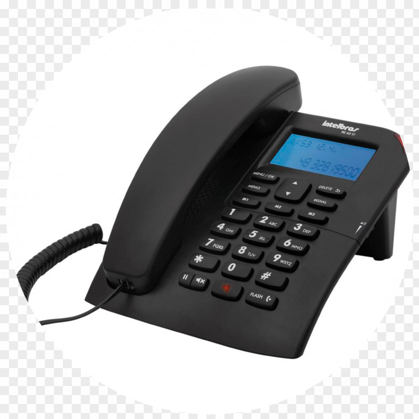 Intelbras TC 60 ID Caller Telephone Speakerphone Mobile Phones PNG