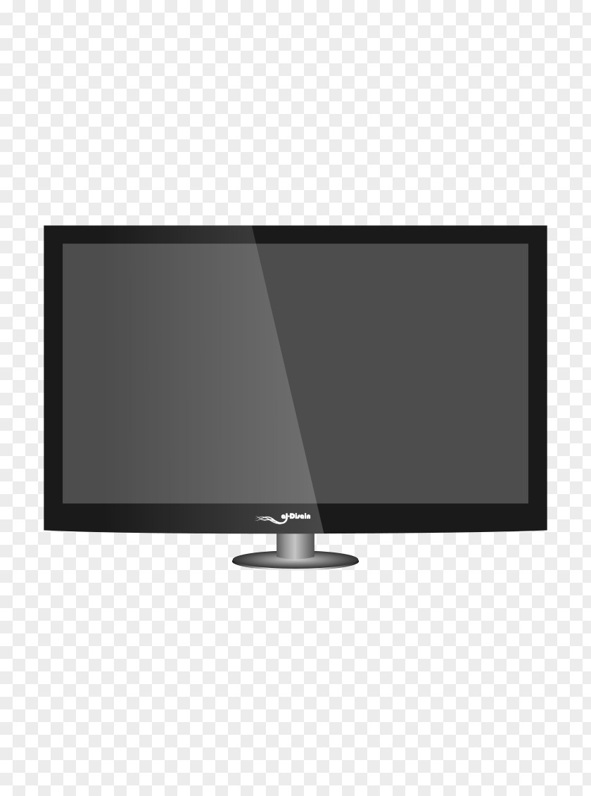 Tv Television Set Plasma Display Flat Panel Clip Art PNG