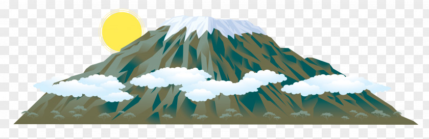 Mountain Mount Kilimanjaro Everest Clip Art PNG