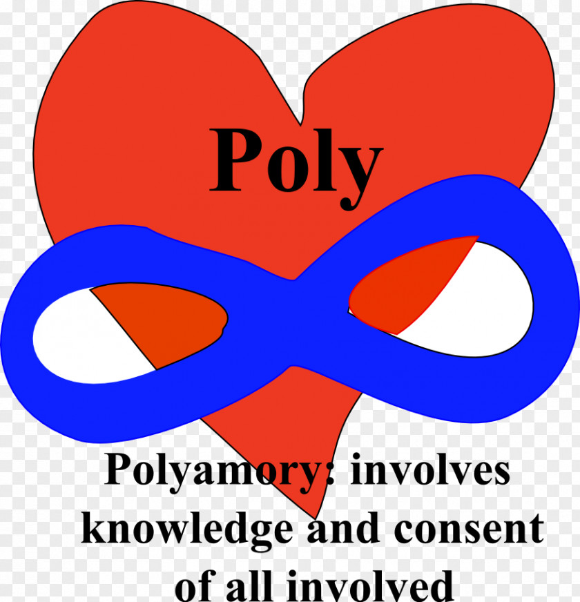 Polyamory Brand Color Term Logo Clip Art PNG