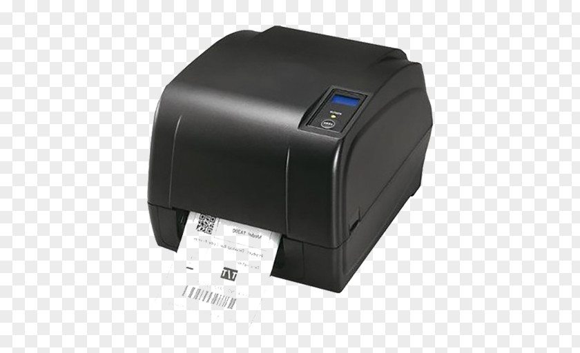 Printer Paper Barcode Printing PNG