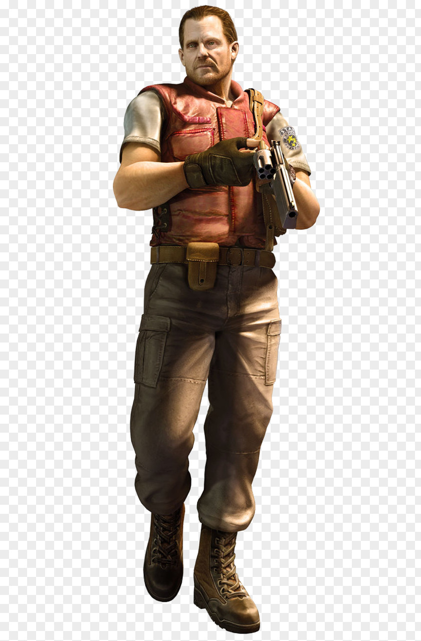 Resident Evil: The Mercenaries 3D Revelations 2 Evil 5 Barry Burton PNG