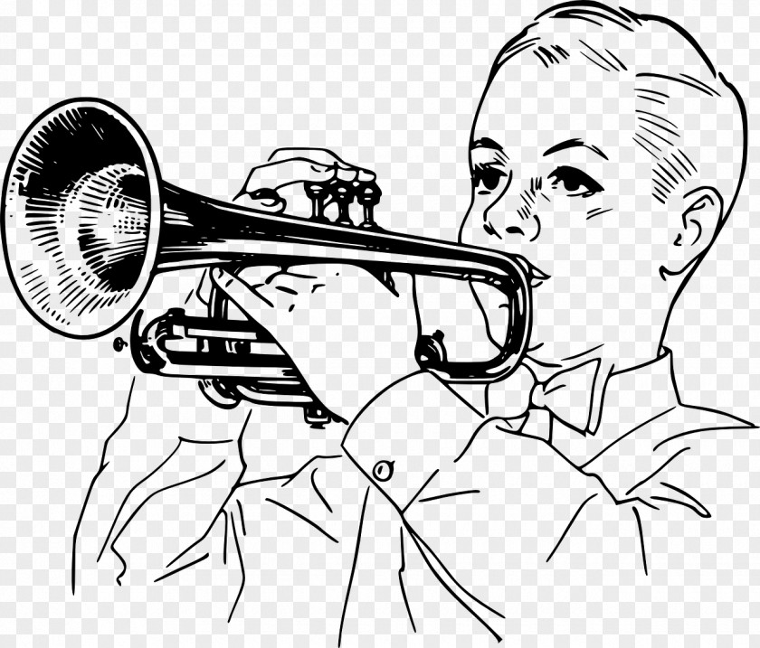 Trumpet Trumpeter Clip Art PNG